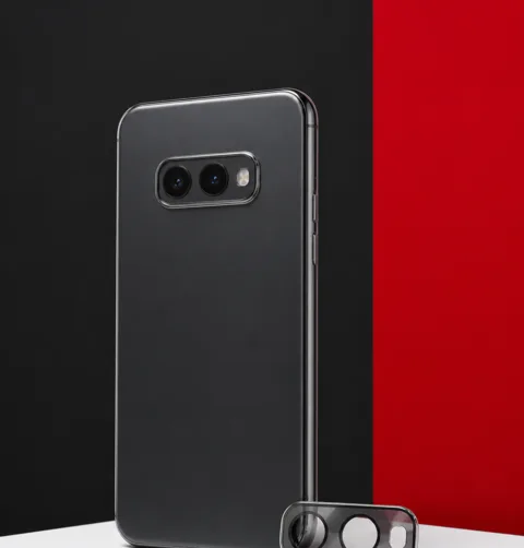 Samsung Galaxy S10e, Protector de cámara · suelto + instalado.